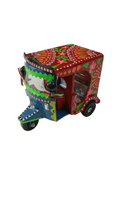Truck Art Rickshaw (W-7cm:H-10cm:L-12.5cm) - Image 7