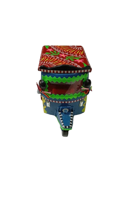 Truck Art Rickshaw (W-7cm:H-10cm:L-12.5cm) - Image 8