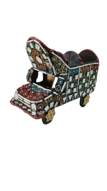 Decorative Mirror Work Truck (W-12cm) - Image 4