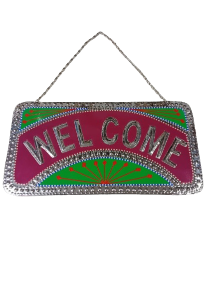 Chamakpatti Welcome Plate (W-29cm, H-15cm) - Image 3