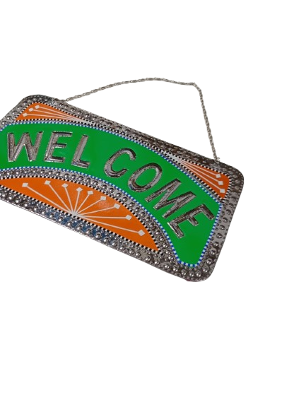 Chamakpatti Welcome Plate (W-29cm, H-15cm) - Image 4