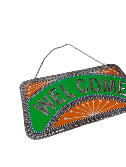 Chamakpatti Welcome Plate (W-29cm, H-15cm) - Image 5