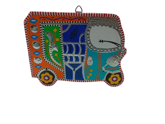Rickshaw Wall Hanging (W-18cm, H-13cm) - Image 9