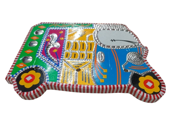 Rickshaw Wall Hanging (W-18cm, H-13cm) - Image 5