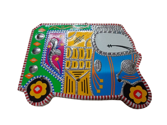 Rickshaw Wall Hanging (W-18cm, H-13cm) - Image 6