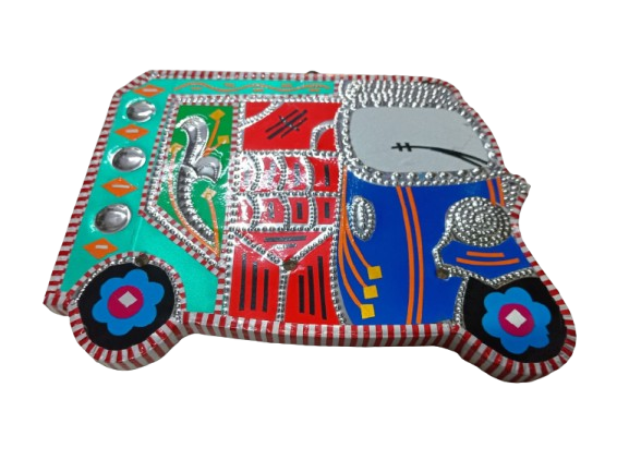 Rickshaw Wall Hanging (W-18cm, H-13cm) - Image 4