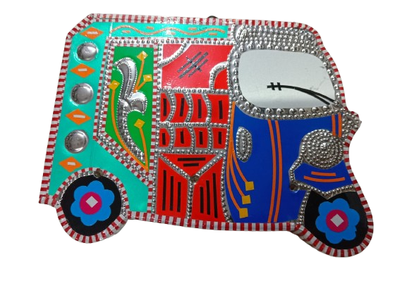 Rickshaw Wall Hanging (W-18cm, H-13cm) - Image 7