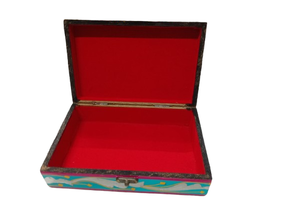 Chamakpatti Box: Real Truck Art Design for Storage and Decoration (W-20, H-12.5 cm) - Image 9