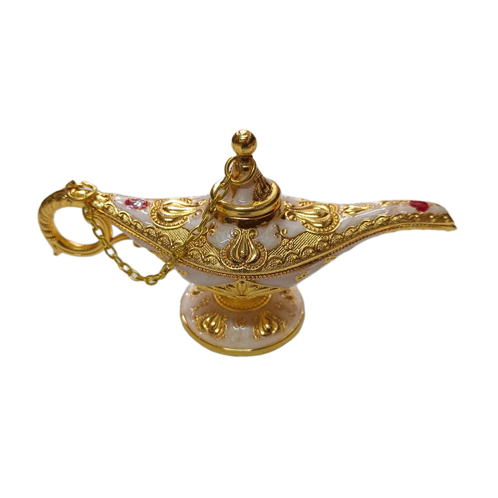 Vintage Style Aladdin Lamp Unique Gift & Decor Showpiece (W-12cm x H-6cm) - Image 10