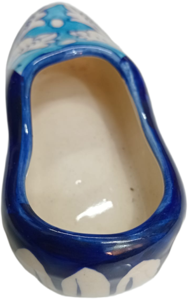 Blue Pottery Shoe Decor - Image 7