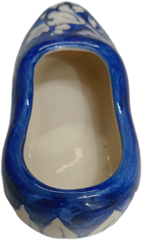 Blue Pottery Shoe Decor - Image 5
