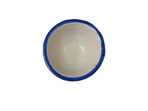 Handcrafted Blue Pottery Bowl (8cm × 4cm) - Image 7