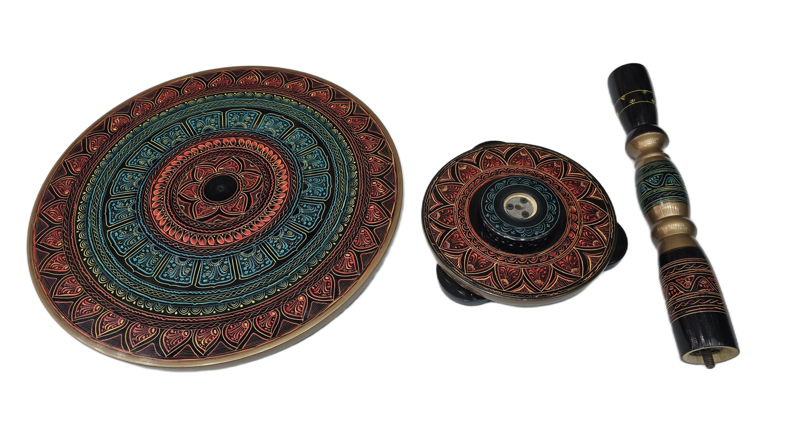 Naqsheen Coffee Table (D:43 cm | H:46 cm) - Image 4