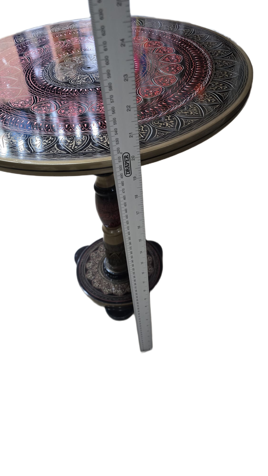 Naqsheen Coffee Table (D:43 cm | H:46 cm) - Image 3