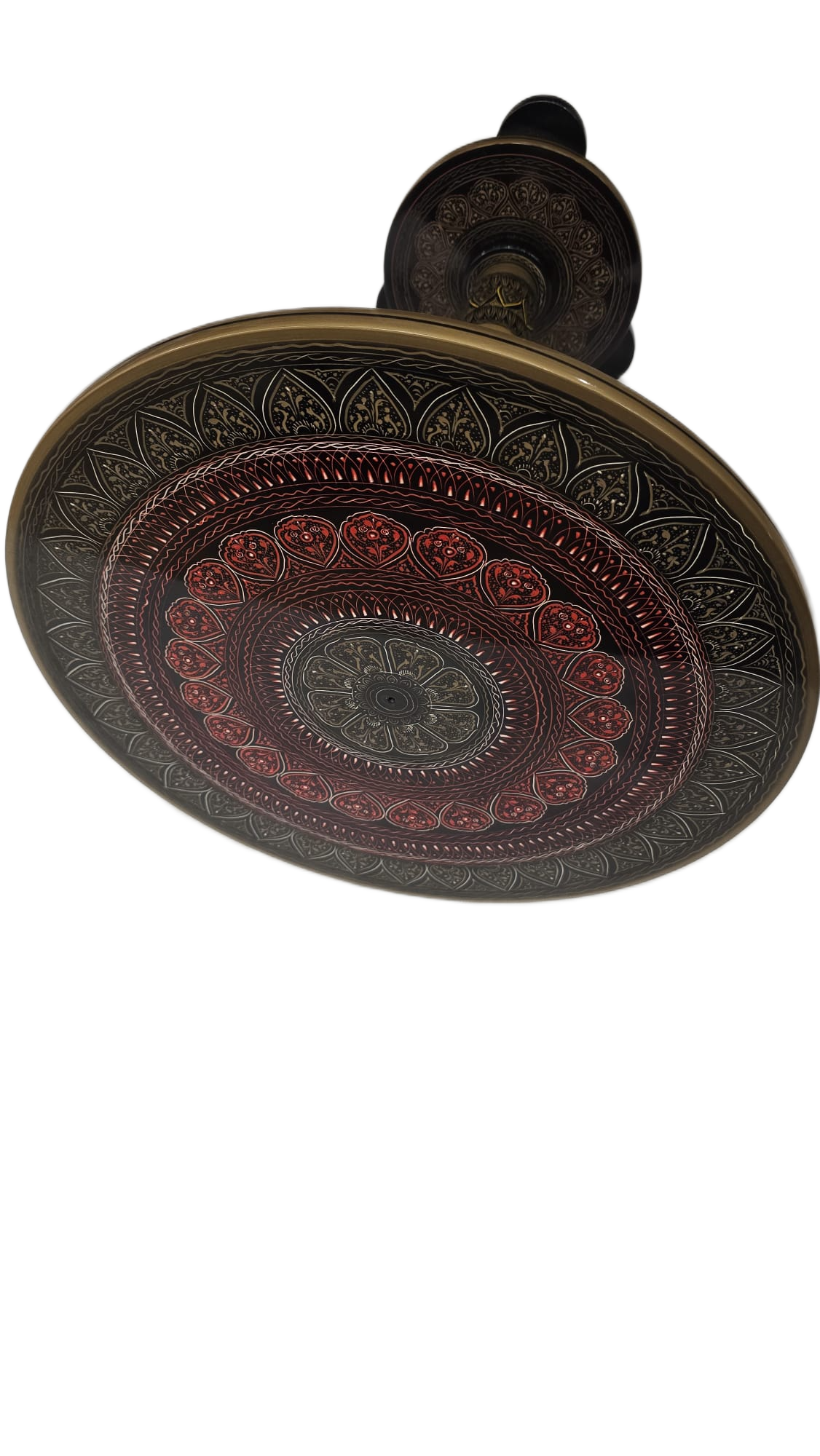 Naqsheen Coffee Table (D:43 cm | H:46 cm) - Image 4