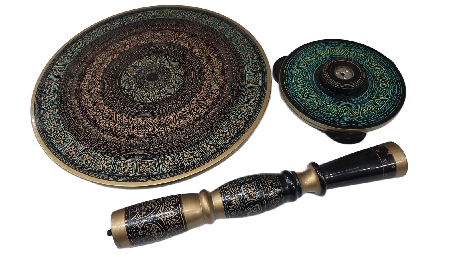 Naqsheen Coffee Table (D:43 cm | H:46 cm) - Image 9