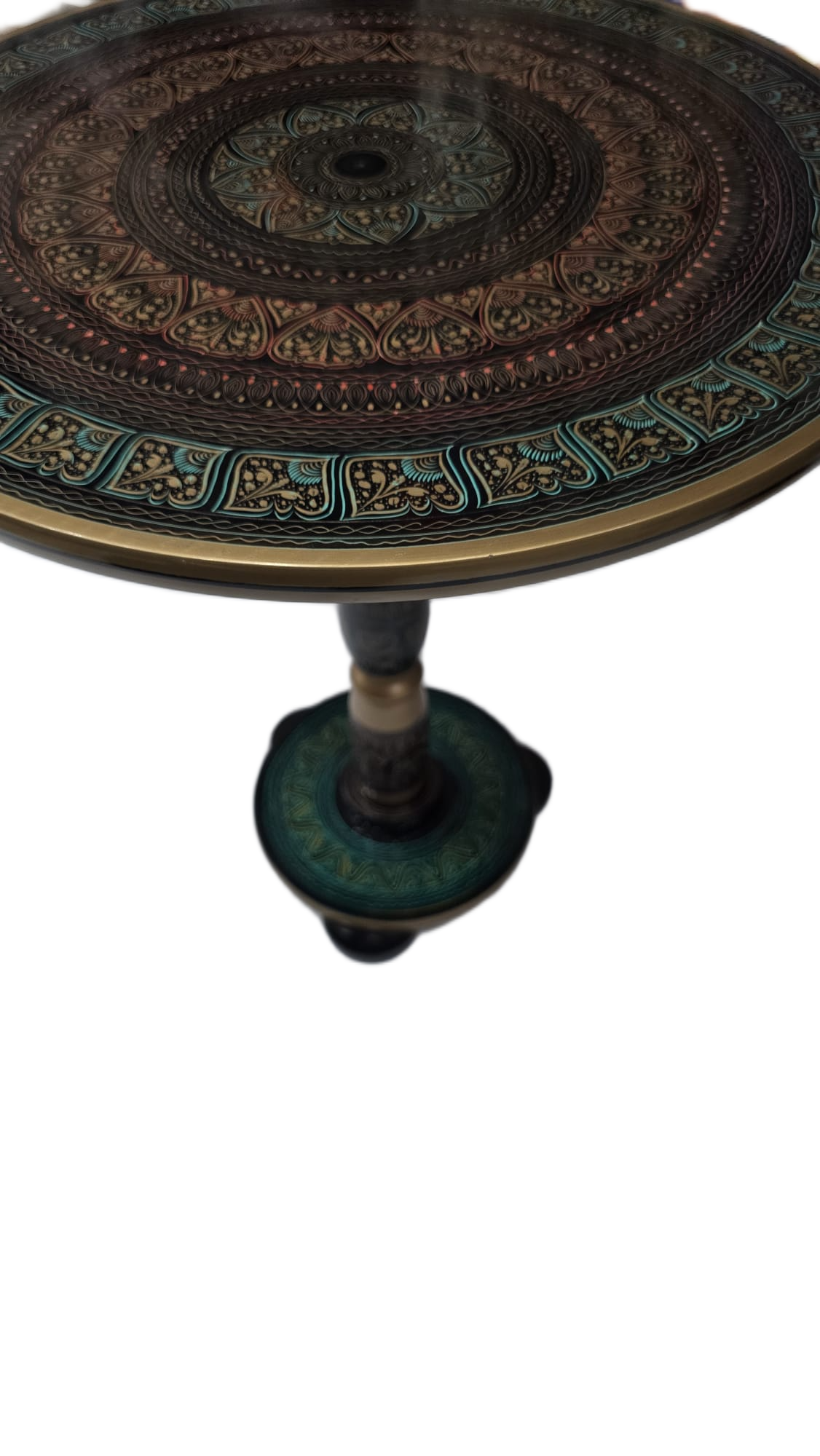 Naqsheen Coffee Table (D:43 cm | H:46 cm) - Image 3