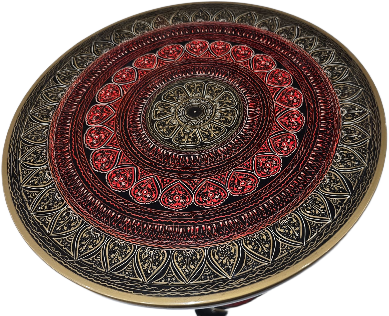 Naqsheen Coffee Table (D:43 cm | H:46 cm) - Image 5