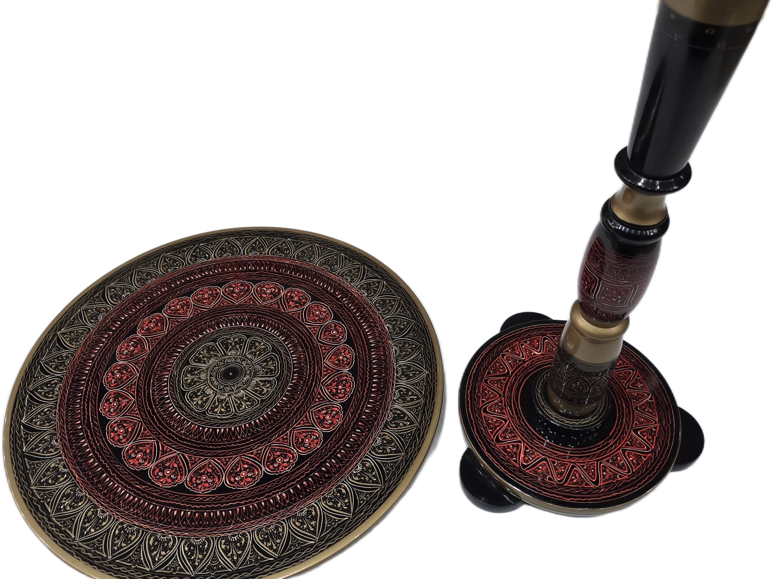 Naqsheen Coffee Table (D:43 cm | H:46 cm) - Image 10