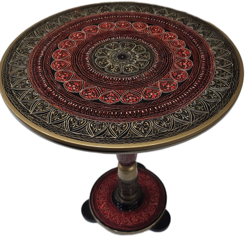 Naqsheen Coffee Table (D:43 cm | H:46 cm) - Image 14
