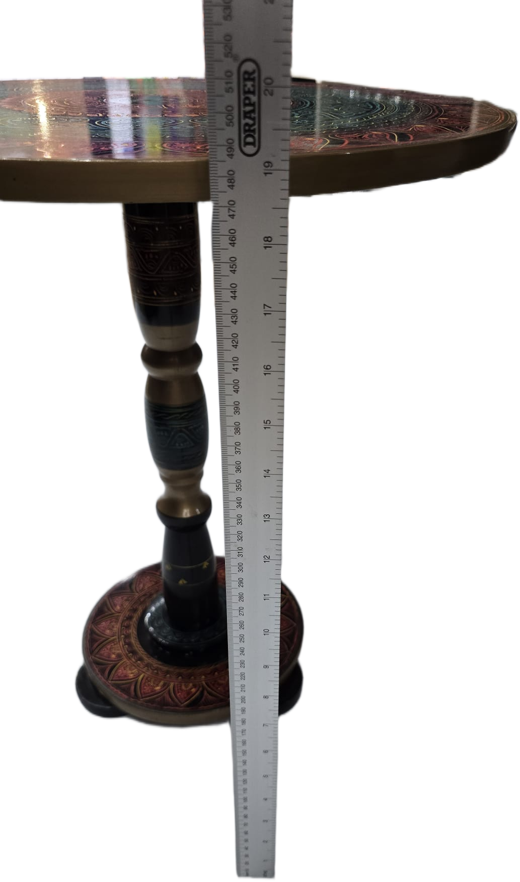 Naqsheen Coffee Table (D:43 cm | H:46 cm) - Image 7