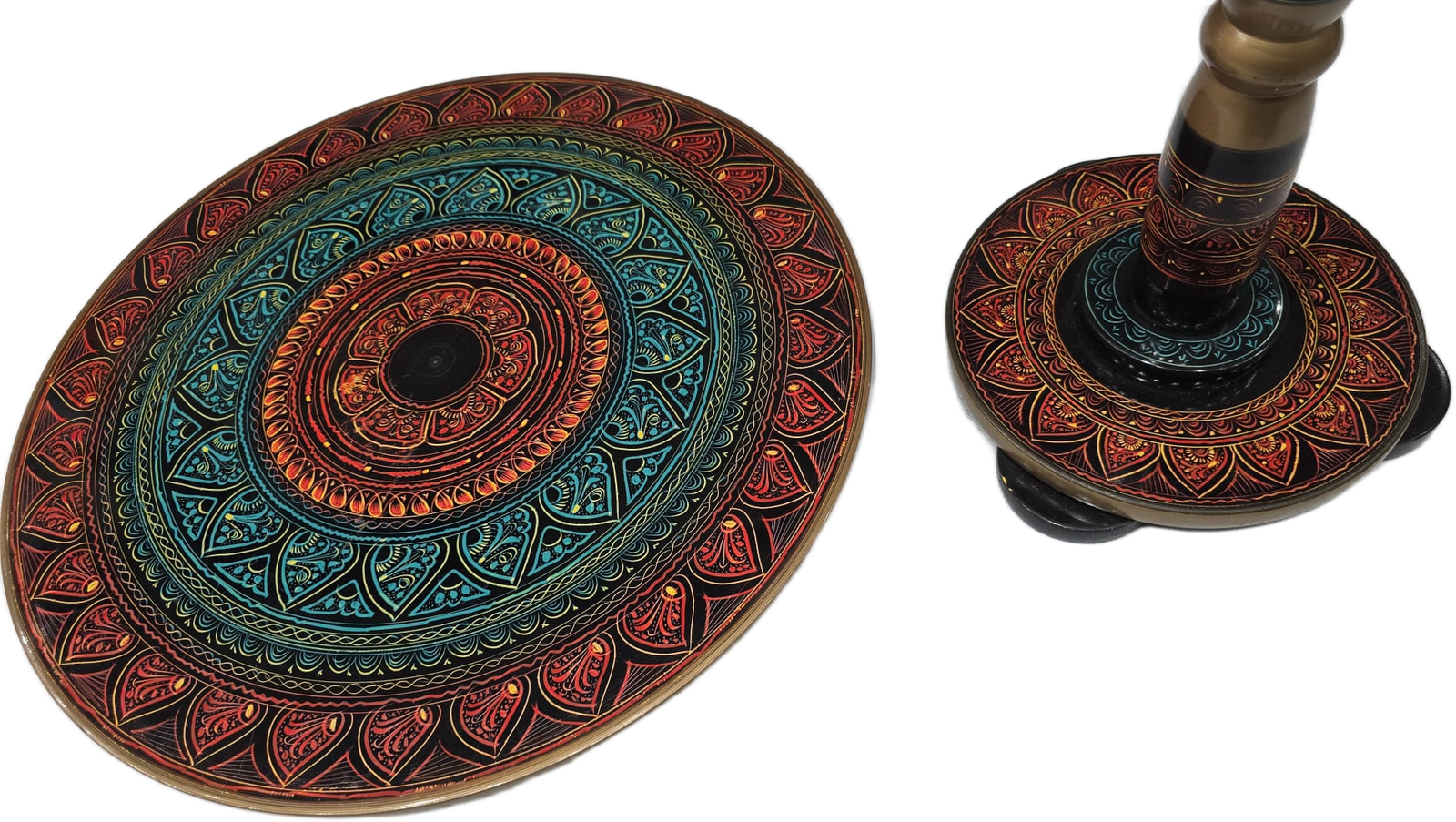 Naqsheen Coffee Table (D:43 cm | H:46 cm) - Image 10