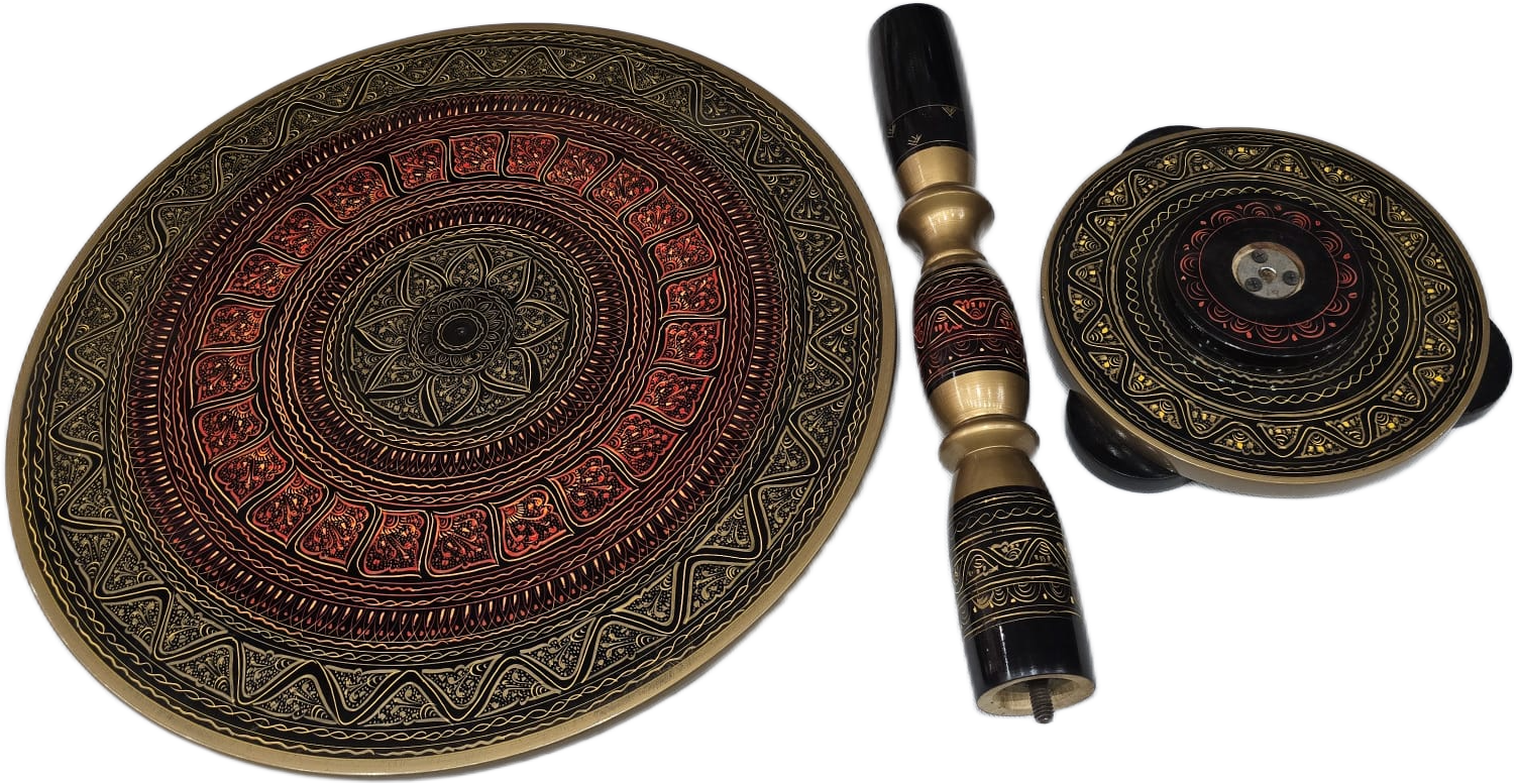 Naqsheen Coffee Table (D:43 cm | H:46 cm) - Image 5