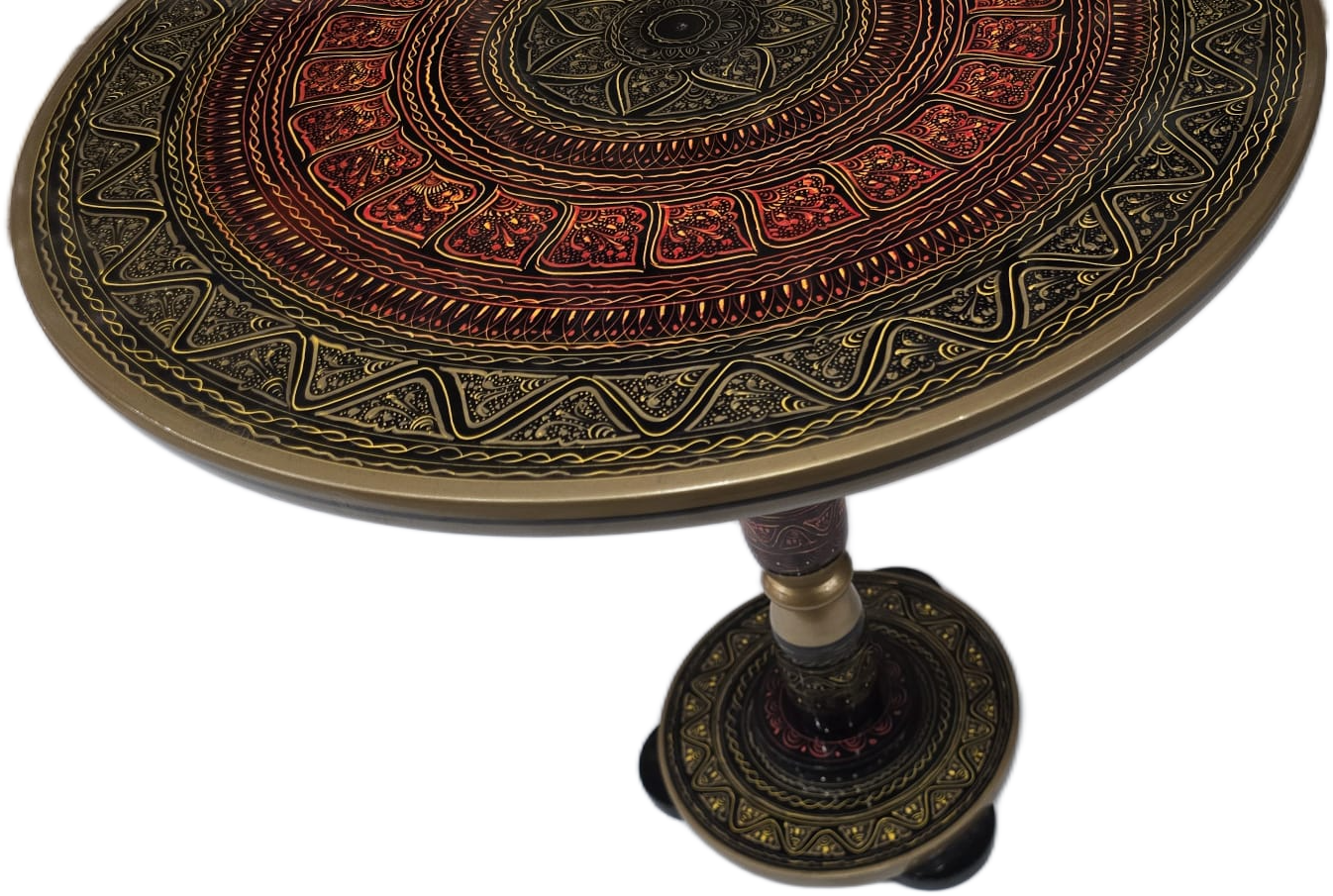 Naqsheen Coffee Table (D:43 cm | H:46 cm) - Image 6