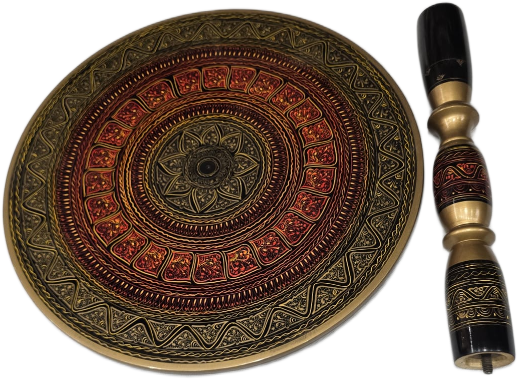 Naqsheen Coffee Table (D:43 cm | H:46 cm) - Image 10