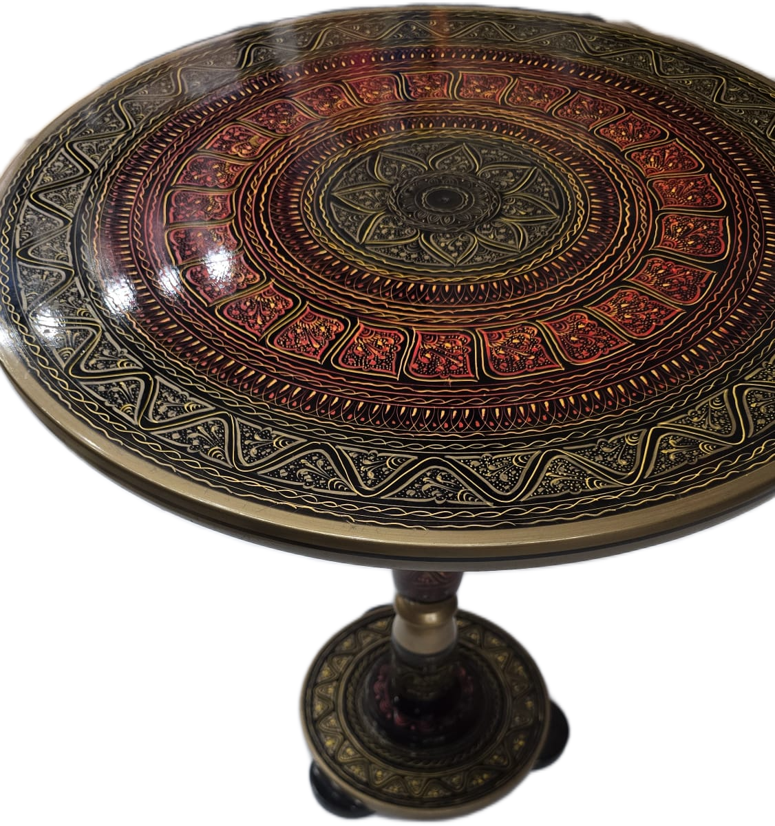 Naqsheen Coffee Table (D:43 cm | H:46 cm) - Image 11