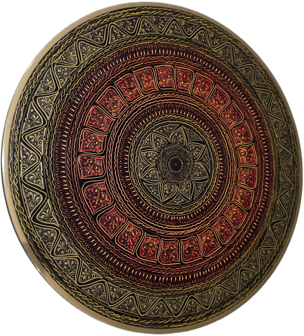 Naqsheen Coffee Table (D:43 cm | H:46 cm) - Image 12