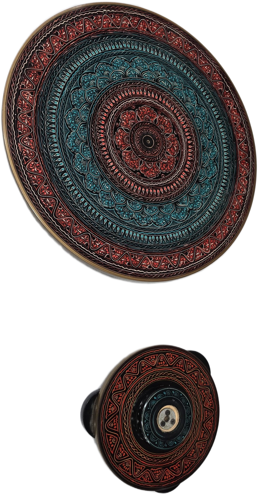 Naqsheen Coffee Table (D:43 cm | H:46 cm) - Image 13