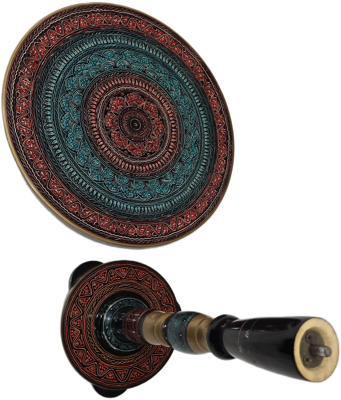 Naqsheen Coffee Table (D:43 cm | H:46 cm) - Image 14
