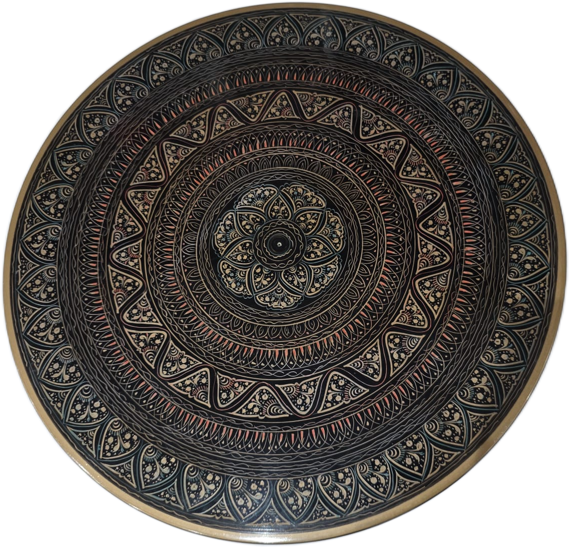 Naqsheen Coffee Table (D:43 cm | H:46 cm) - Image 9