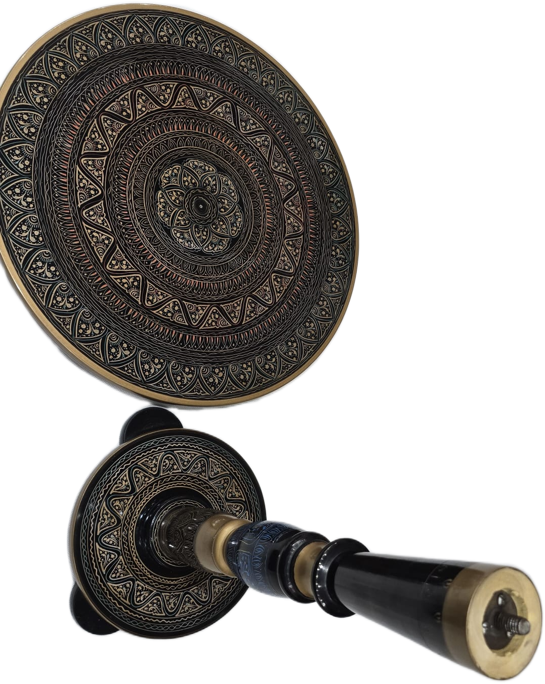 Naqsheen Coffee Table (D:43 cm | H:46 cm) - Image 14