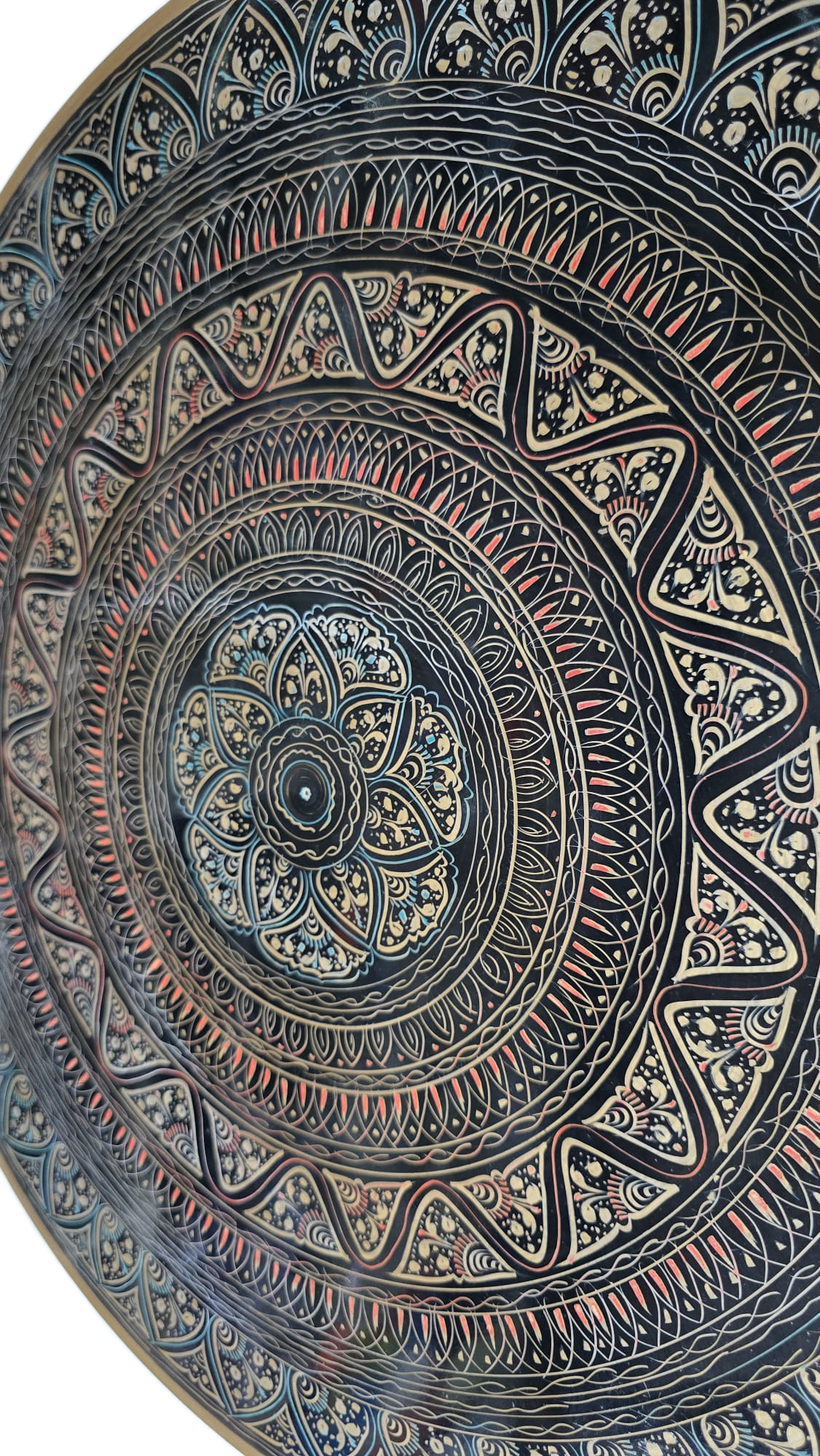 Naqsheen Coffee Table (D:43 cm | H:46 cm) - Image 18