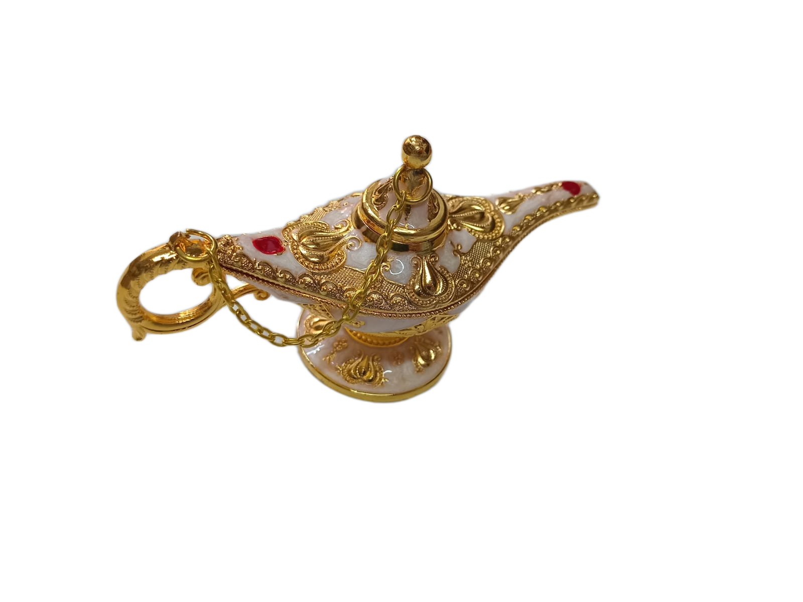Vintage Style Aladdin Lamp Unique Gift & Decor Showpiece (W-12cm x H-6cm) - Image 5