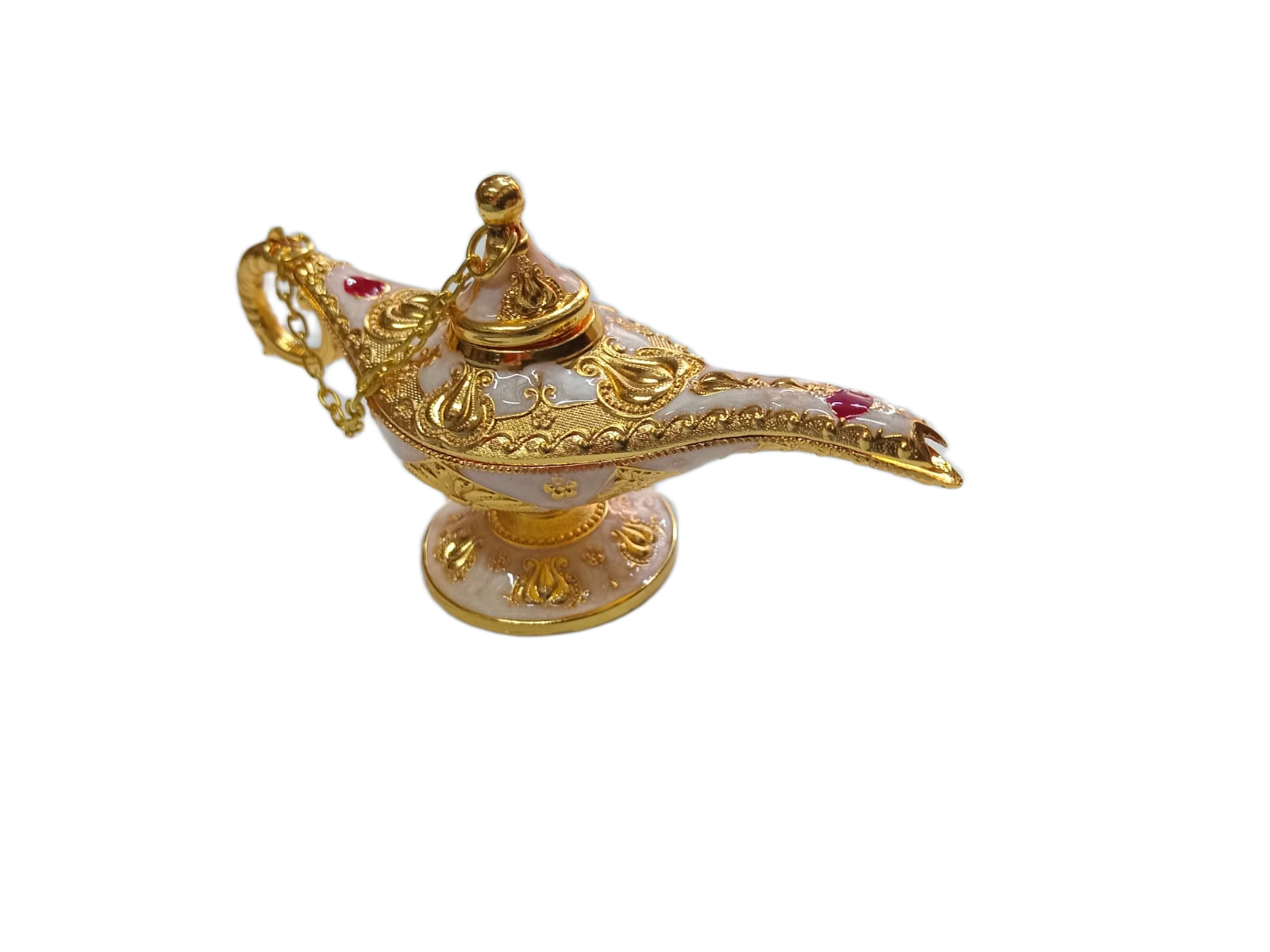Vintage Style Aladdin Lamp Unique Gift & Decor Showpiece (W-12cm x H-6cm) - Image 6