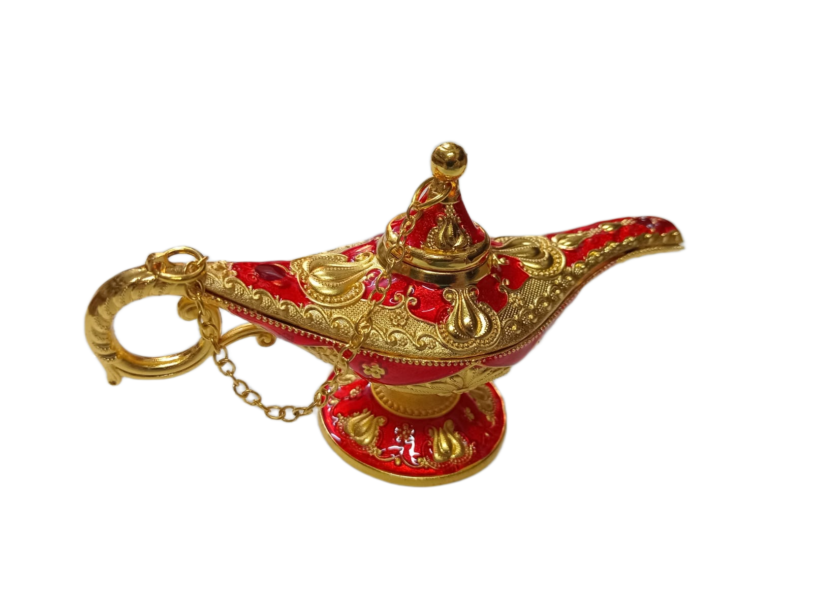 Vintage Style Aladdin Lamp Unique Gift & Decor Showpiece (W-12cm x H-6cm) - Image 7
