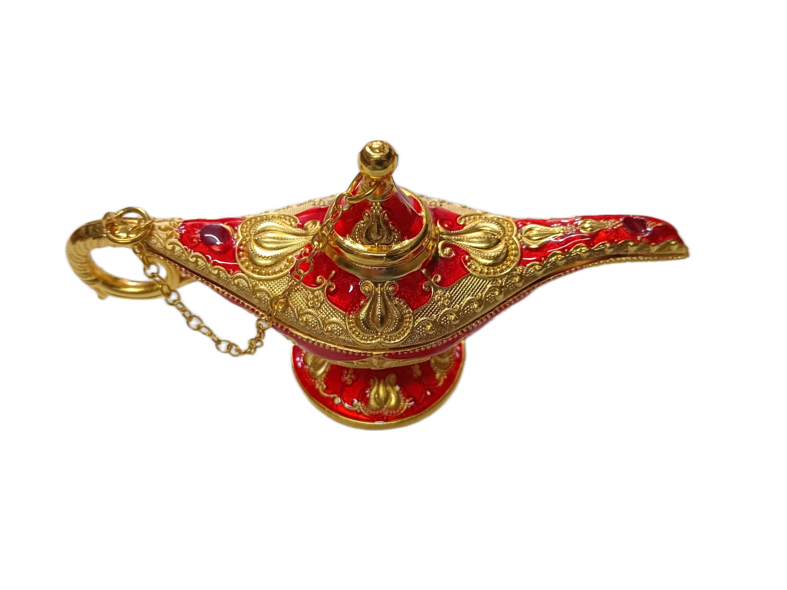 Vintage Style Aladdin Lamp Unique Gift & Decor Showpiece (W-12cm x H-6cm) - Image 9
