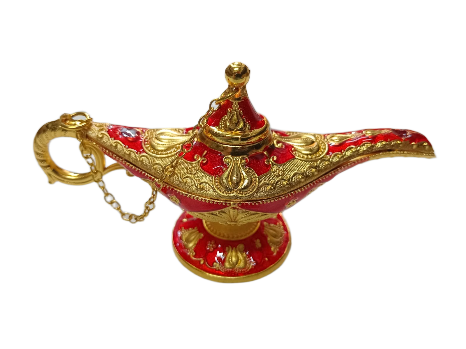 Vintage Style Aladdin Lamp Unique Gift & Decor Showpiece (W-12cm x H-6cm) - Image 10