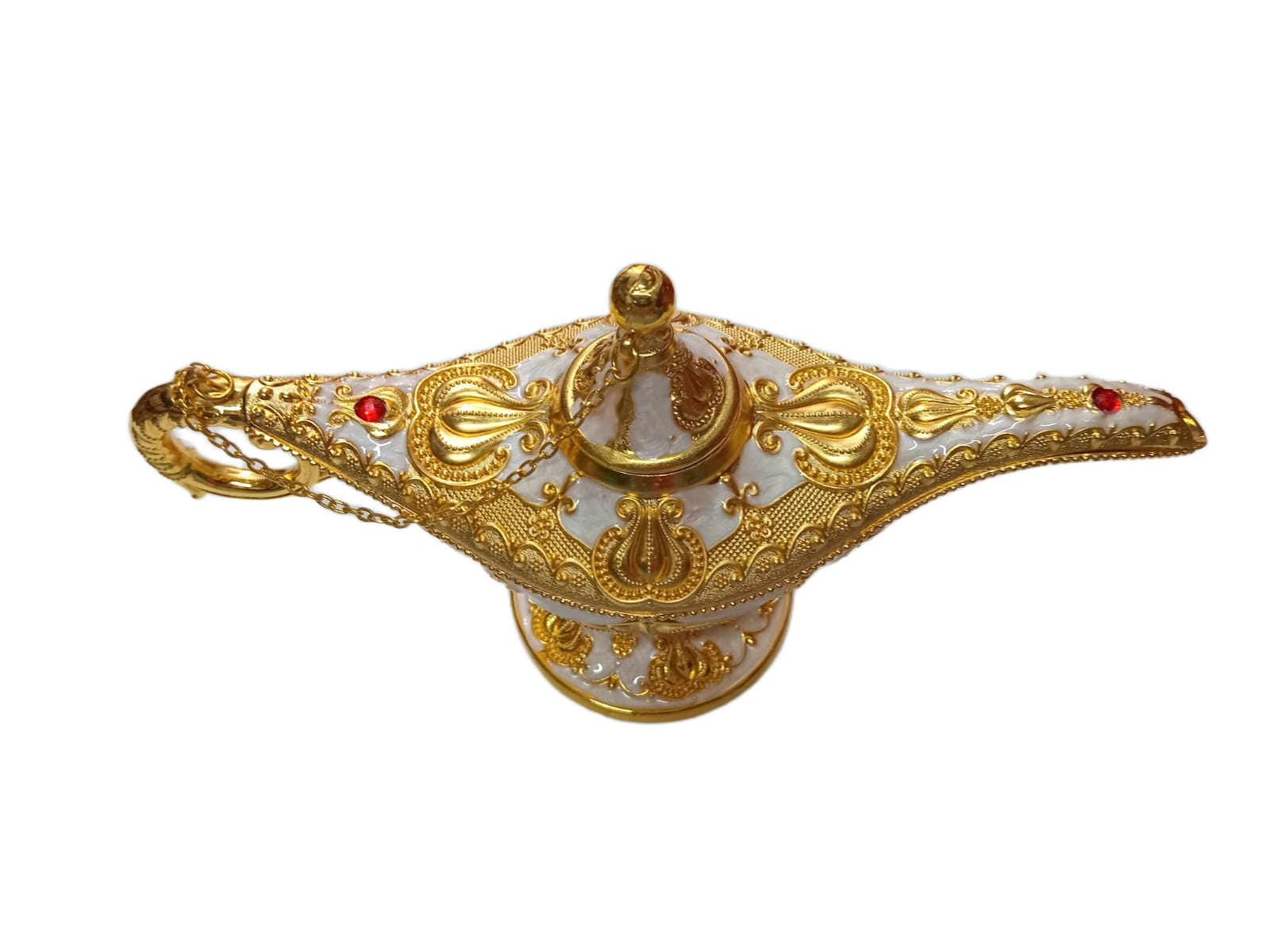Vintage Style Aladdin Lamp Unique Gift & Decor Showpiece (W-23cm x H-12.5cm) - Image 6