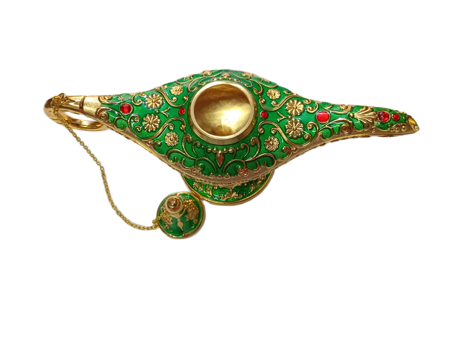 Vintage Style Aladdin Lamp Unique Gift & Decor Showpiece (W-23cm x H-12.5cm) - Image 6