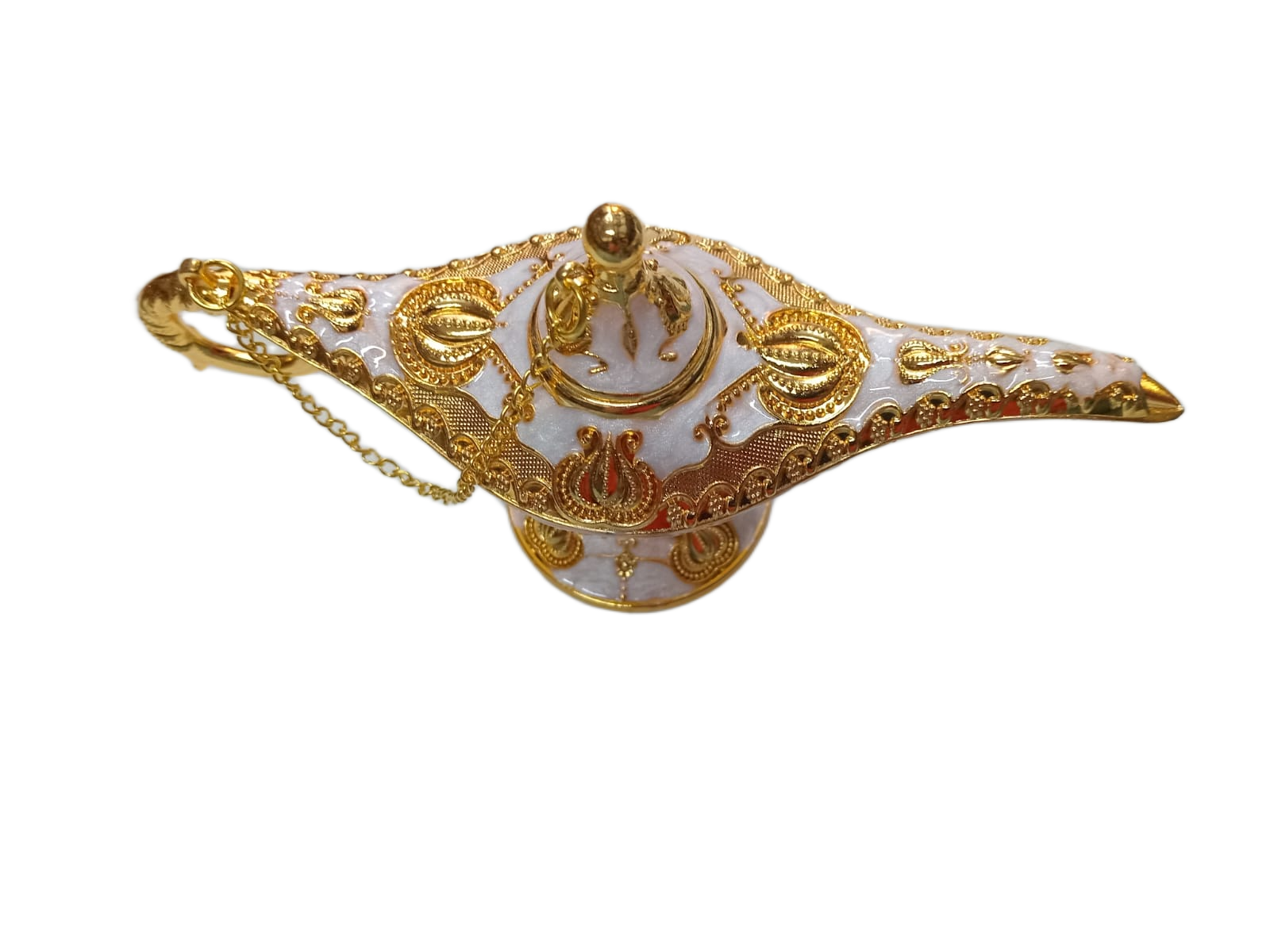 Vintage Style Aladdin Lamp Unique Gift & Decor Showpiece (W-16cm x H-9cm) - Image 8