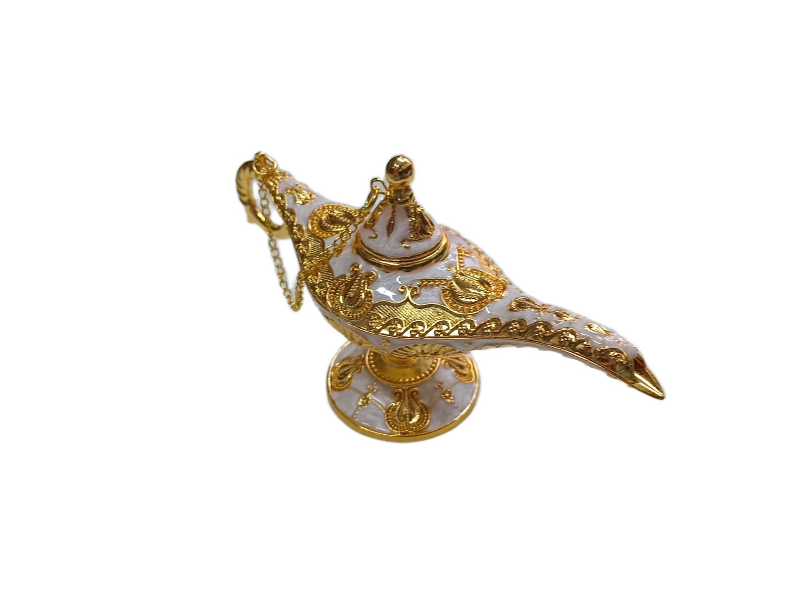 Vintage Style Aladdin Lamp Unique Gift & Decor Showpiece (W-16cm x H-9cm) - Image 11