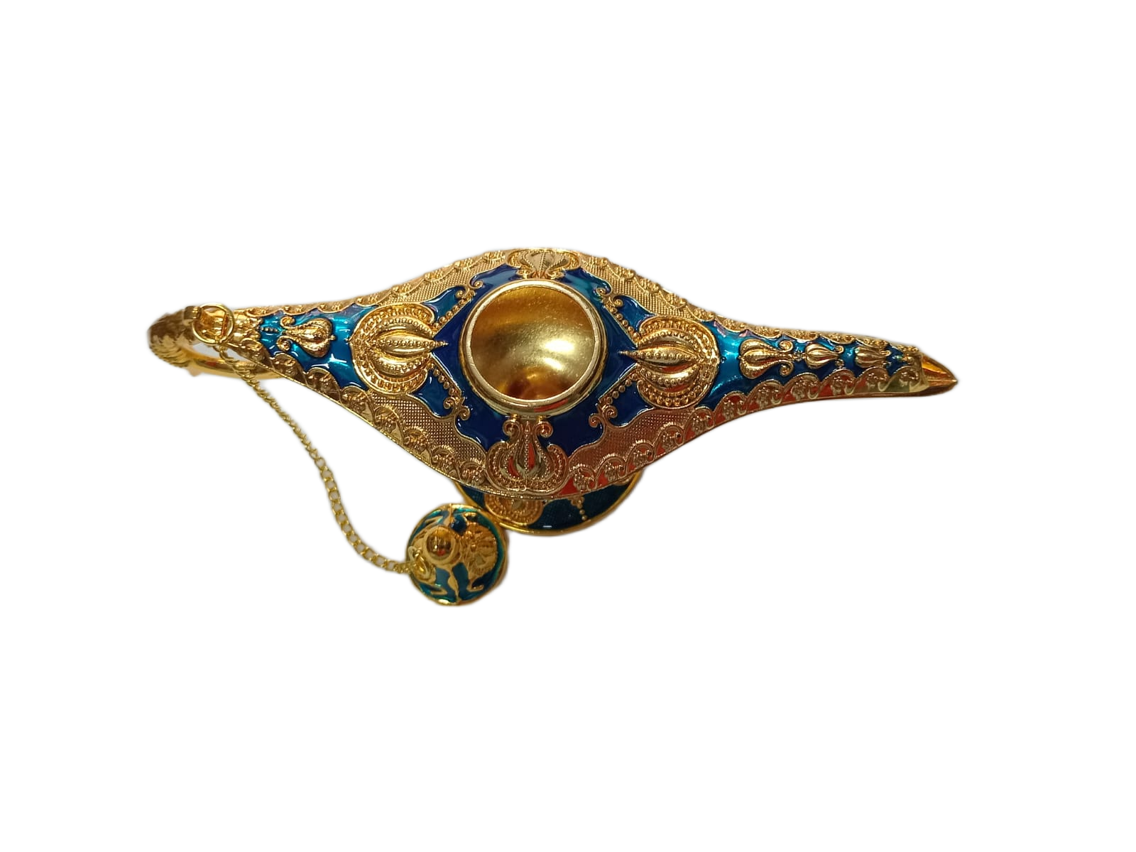 Vintage Style Aladdin Lamp Unique Gift & Decor Showpiece (W-16cm x H-9cm) - Image 4