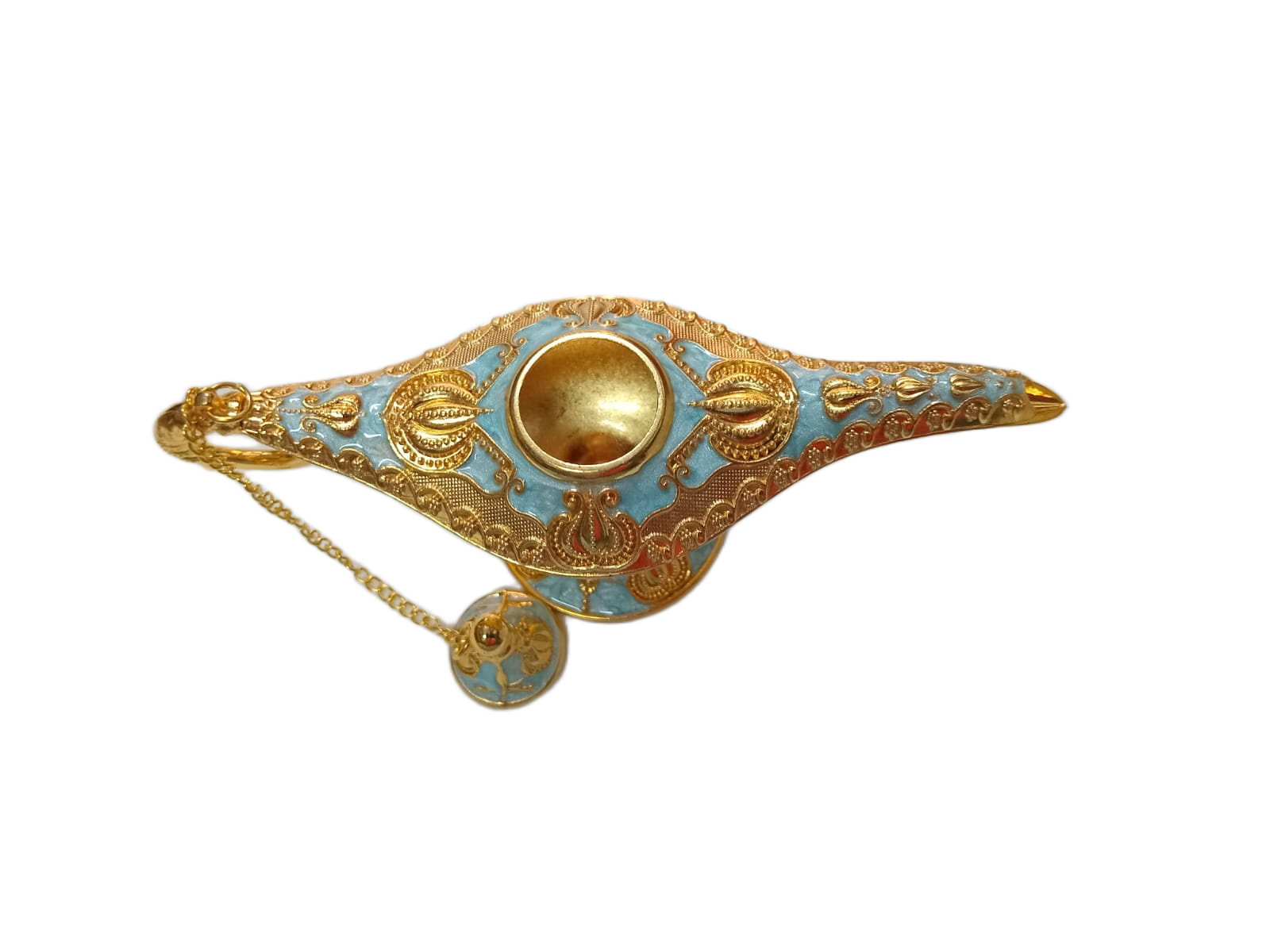 Vintage Style Aladdin Lamp Unique Gift & Decor Showpiece (W-16cm x H-9cm) - Image 7