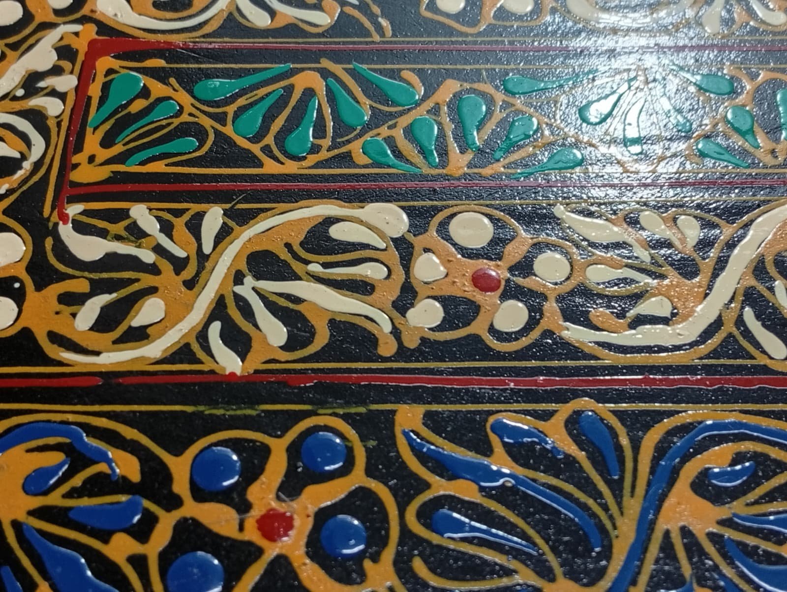 Bundi work tray (35 x 20cm) - Image 4