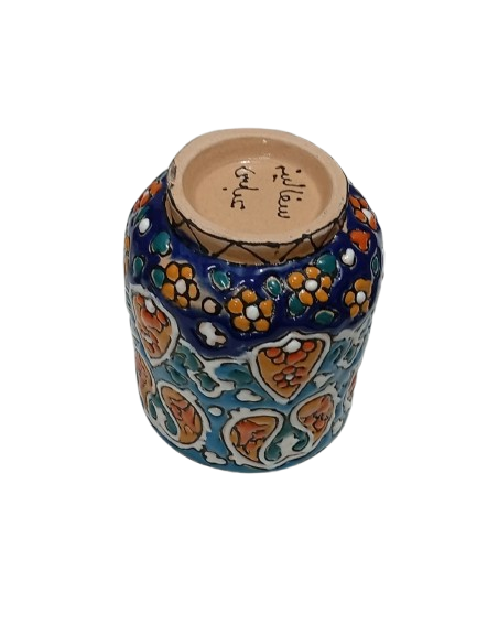 Handcrafted Iraani Mug – Traditional Artistic Tea & Coffee Cup with Vibrant Patterns - Image 5