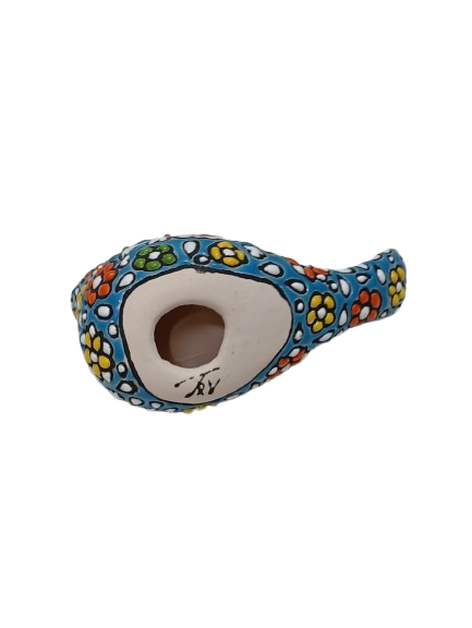 Elegant Iraani Bird Decorative Showpiece – Handcrafted Floral Art Accent - Image 4